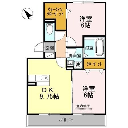 ルミエール新道の物件間取画像